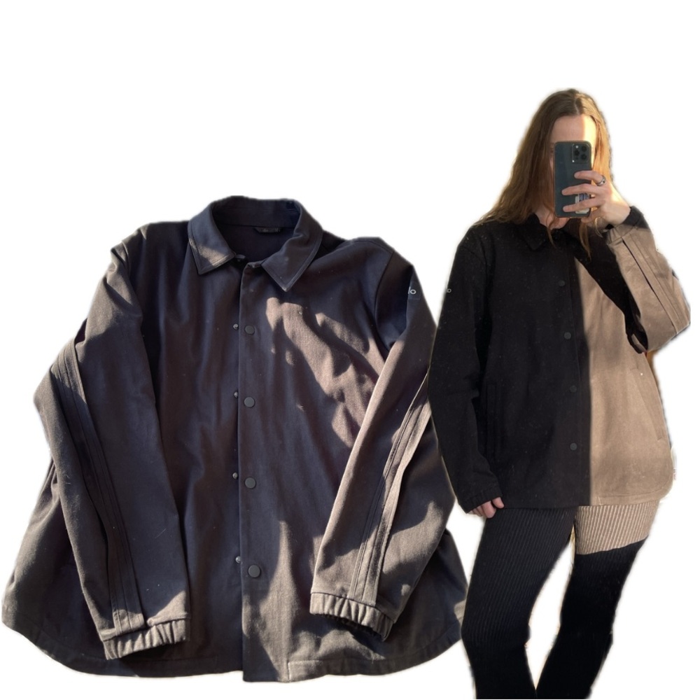 ALO Yoga Unisex Black Shirt Jacket